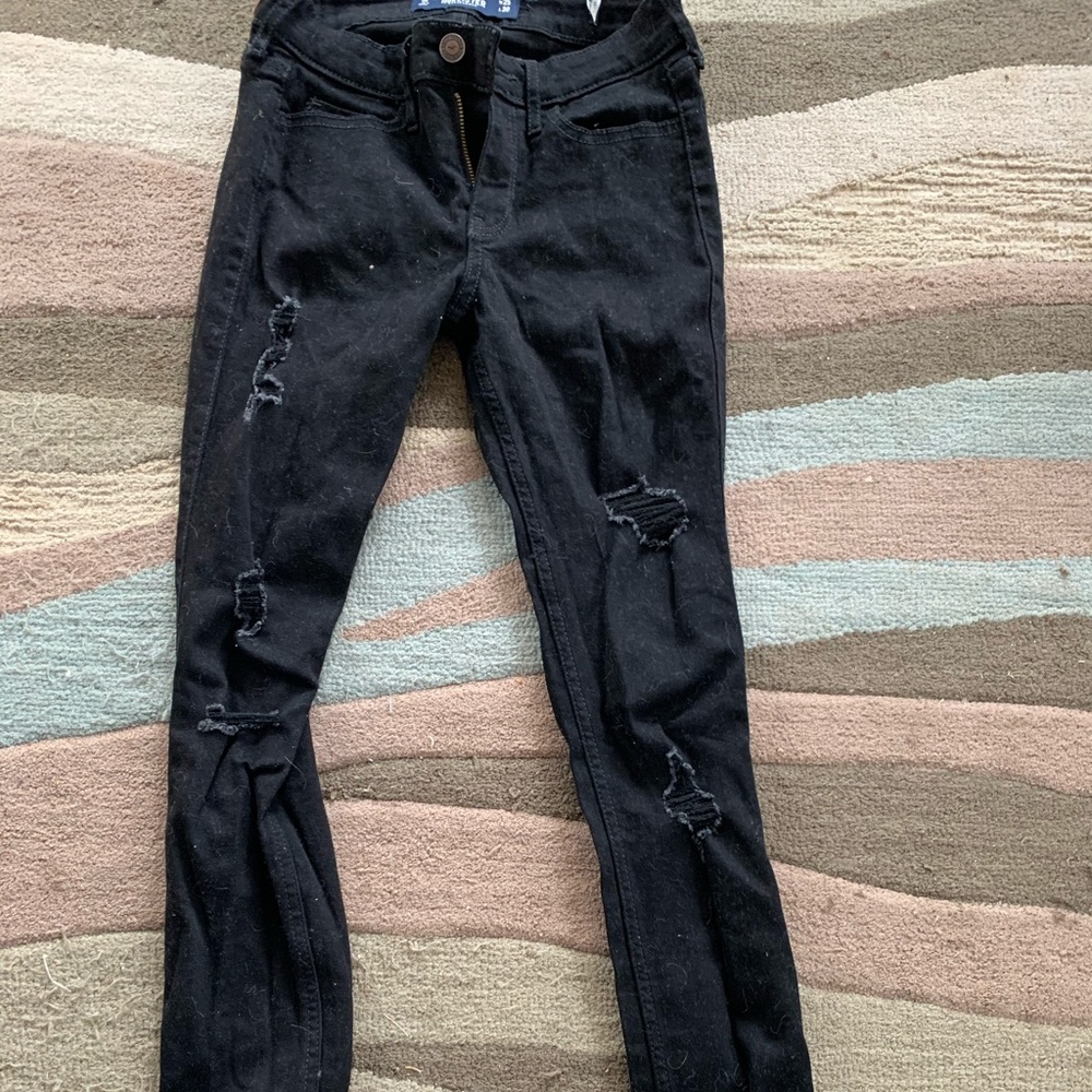 Hollister low rise skinny jeans